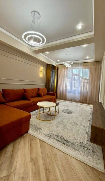 канат груп: 2 комнаты, 55 м², Элитка, 12 этаж, Дизайнерский ремонт