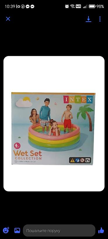lighting: Intex Wet Set Collection – dečiji bazen na naduvavanje - Šaren — 1