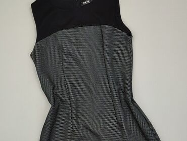 sukienki plus size czarna: Dress, L (EU 40), condition - Very good