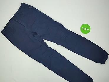 spodnie version jeans: Męskie spodnie granatowe – Luźne/skinny z elastanem - Marka: ICHI — 3