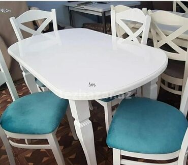 samavar satışı: Mətbəx üçün, Yeni, Açılmayan, Oval masa, 4 stul
