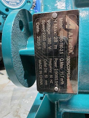 Оборудование для производства: Центробежный насос ALBFA (ALБФA) ISW 50-190-2.5 Основные — 1