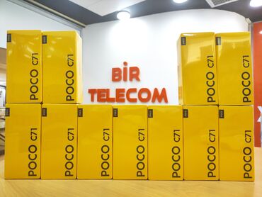 c3 00: Poco C71, 128 GB, rəng - Qara, Zəmanət, Kredit, Sensor
