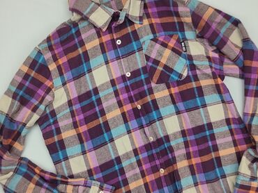 bershka spódnice w kratę: Shirt, L (EU 40), condition - Good