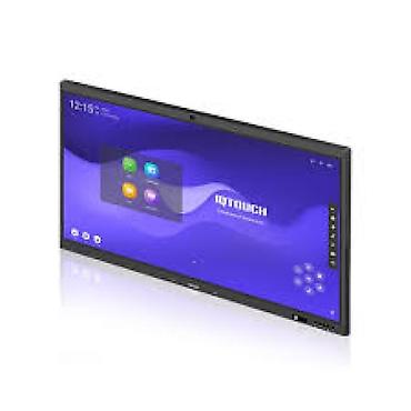 reklam işi: IQTouch TE1200 PRO LE086MD – 86 düymlük 4K UHD interaktiv smart panel — 2