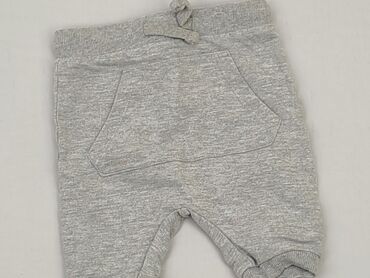 spodenki dresowe szare: Sweatpants, Fox&Bunny, 0-3 months, condition - Very good