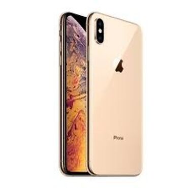 Apple iPhone: IPhone Xs Max, Б/у, 64 ГБ, Золотой, Зарядное устройство, 100 %