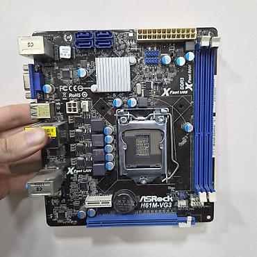материнские платы 1155: Материнская плата для ПК, Новый, ASRock, LGA1155, Micro-ATX — 1