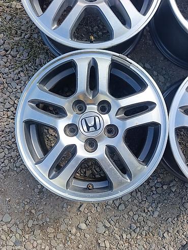 Диски: Литые Диски R 15 Honda, Комплект, отверстий - 5, Б/у — 3