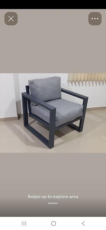 taxt 2 ci el: Məhsul: Açıq məkan üçün dekorativ skamya - Material: Qara rəngli — 7