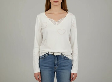 piękne bluzki wizytowe: Sheilay, Women's blouse, size L (EU 40)