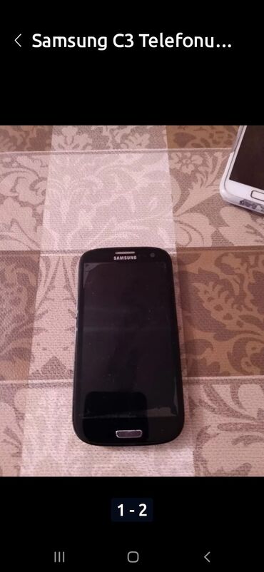 зарядка mini usb: Samsung Galaxy S3 Mini, 4 GB, rəng - Mavi, Sensor