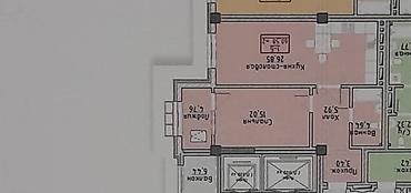 ош жилой дом: Сдан, Элитка, 2 комнаты, 61 м² — 8