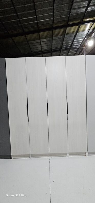 Шифоньеры: Шифоньер, Новый, Прямой, цвет - Белый, ЛДСП — 4