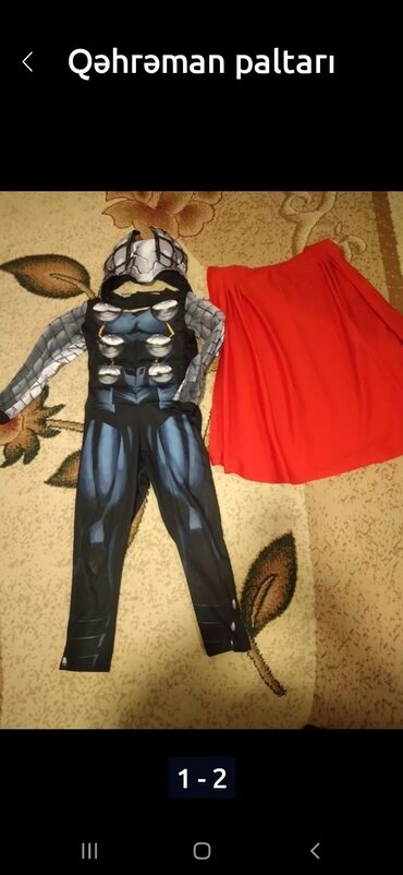 Bayram kostyumları: Spider Man kostyumu, 7 - 8 yaş, Yeni