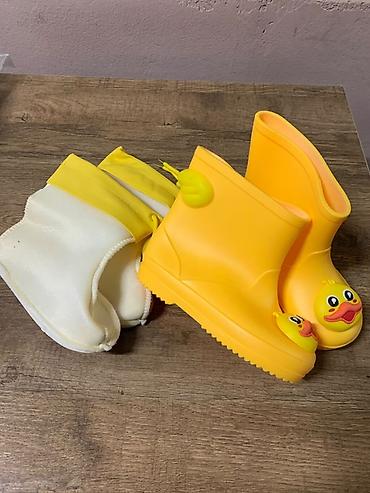 резиновая обувь: Детские резиновые сапоги с забавными 3D-нашивками - Яркие модели на — 6