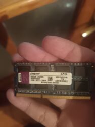 mini manitor: Operativ yaddaş (RAM) Kingston, 4 GB, 1333 Mhz, DDR3, Noutbuk üçün, İşlənmiş