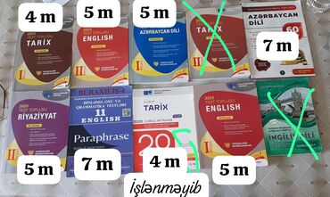 Digər məktəb dərslikləri: 2023-cü il nəşri olan bu test topluları abituriyentlər üçün nəzərdə