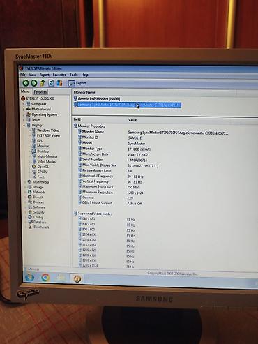dormeo sokovnik: Stari retro monitor Samsung SyncMaster 710N vintage
Bez kablova — 8