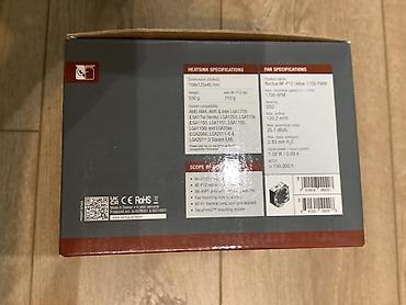 ventilyator su ile: 🔹 Noctua NH-U12S Redux – 120 AZN Yeni vəziyyətdədir, yalnız test — 1