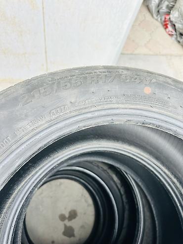 89 2: Шины 215 / 55 / R 17, Лето, Б/у, Комплект, Легковые, Корея, Kumho — 4
