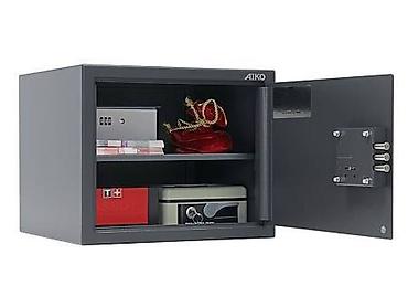 Сейфы: Сейф AIKO T-280 - Компактный металлический сейф для дома и офиса - — 1