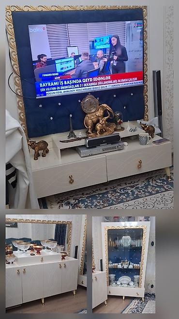 dəsti: Qonaq otağı mebel dəsti Tərkibi: - TV stendi: geniş üst səth — 2