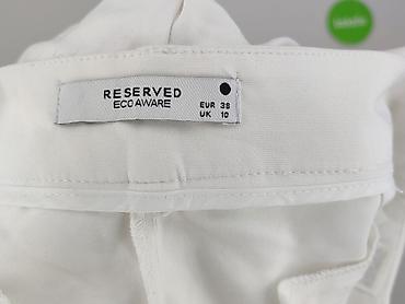 sklepy h: Reserved, Spodnie materiałowe damskie, rozmiar M — 4