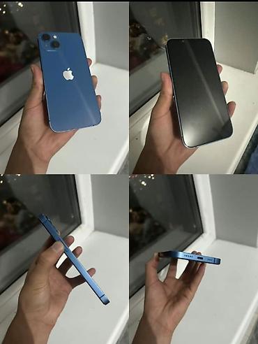 IPhone 13, Б/у, 128 ГБ, Синий, 78 %