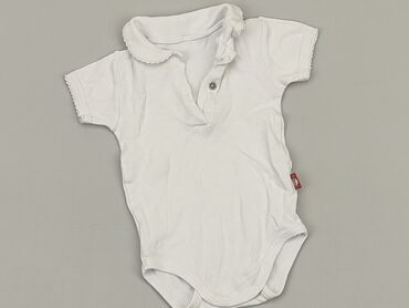białe body niemowlęce z falbanką: Body, 0-3 months, 
condition - Very good