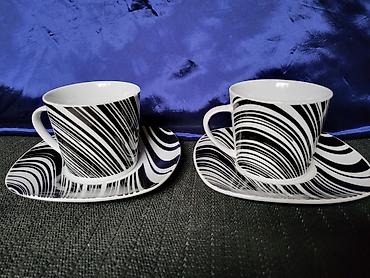 Kuhinjski setovi: Solje barok, nove za dvoje iz 2008god.,za kafu,caj. Solje porcelanske — 6