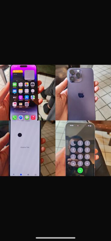 iphone xs max qara: IPhone 14 Pro Max, 256 GB, Deep Purple