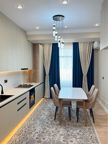 квартира агат: 2 комнаты, 58 м², 13 этаж, Дизайнерский ремонт — 1
