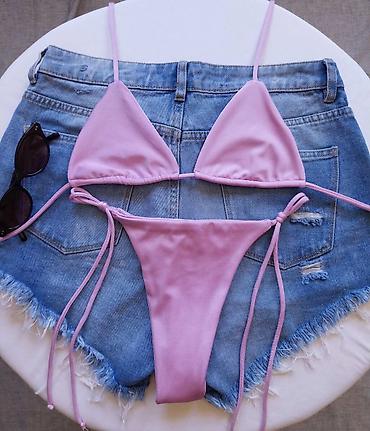 Kupaći kostimi: Ženski bikini set – trouglasti kupaći sa vezivanjem - Model: klasični — 7