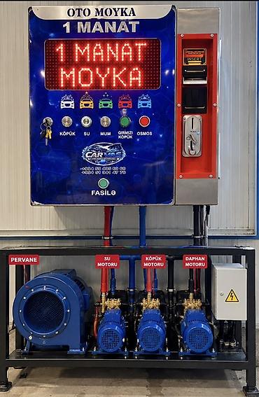 Аппараты для автомоек: Özünəxidmət avtomobil yuma aparatı – “CAR WASH / OTO MOYKA” sistemi — 2