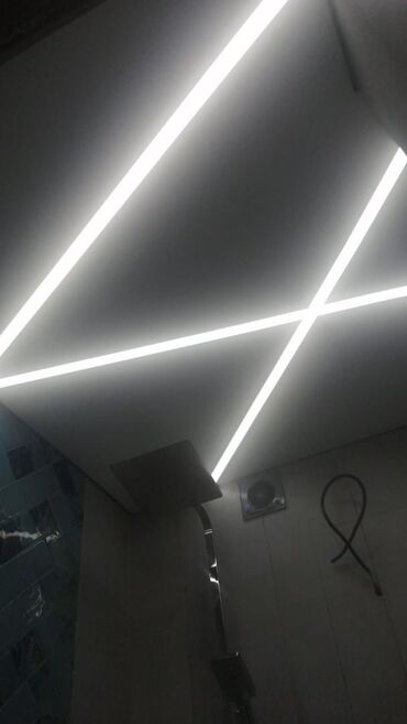 Натяжной потолок: Натяжной потолок Матовое, 3D потолки, Глянцевое Бесплатный замер, Гарантия, Монтаж — 4