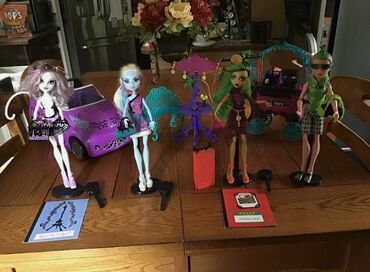 большой конструктор для детей: Monster High — Разделение Лота из Америки Выберите Своих Любимиц!