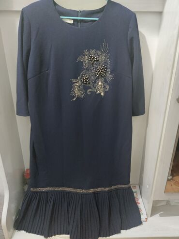 Вечерние платья: Вечернее платье, Кашемир, С рукавами, L — 7