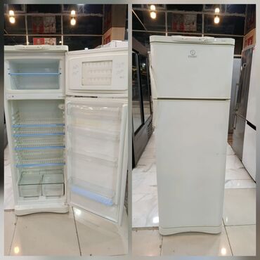 kamera soyuducu: İşlənmiş 2 qapılı Indesit Soyuducu Satılır, rəng - Ağ