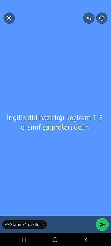 qapilar ev: Məktəbəqədər və ibtidai sinif hazırlığı — 1