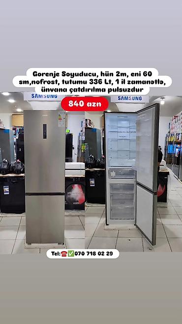 Soyuducular: Anbardan satış Soyuducu modelləri Ünvana çatdırılma pulsuzdur 1) — 16