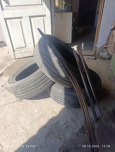 Шины 235 / 55 / R 17, Лето, Б/у, Комплект, Легковые, Корея, Nexen