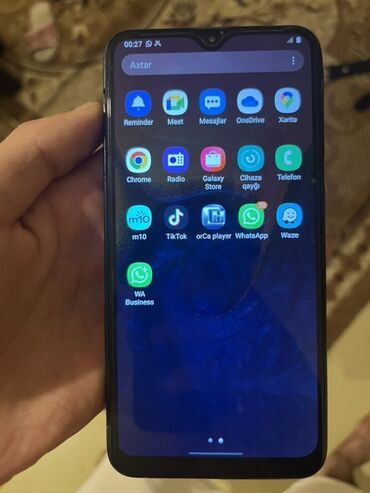 ucuz işlənmiş telefonlar: Samsung Galaxy A10, 32 ГБ, цвет - Черный, Face ID