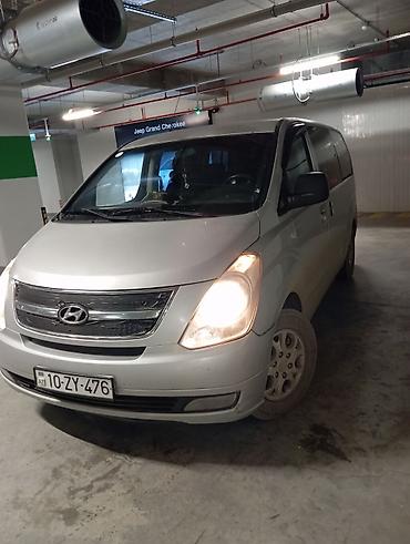maşınlar 07: Hyundai H-1 (Starex) mikroavtobus - Korpus: gümüşü rəng, ön və arxa — 4