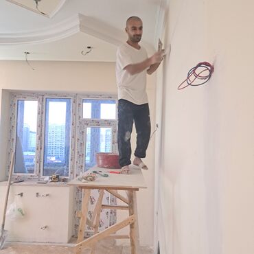 Malyar işləri: Qış endirmləri. Malyar ustası, Aboy, lepka, paduqa, şpakloyvka — 26