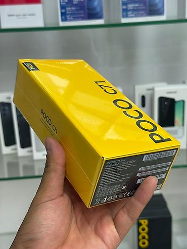 techno camon: Poco C61, Новый, 128 ГБ, цвет - Синий — 3