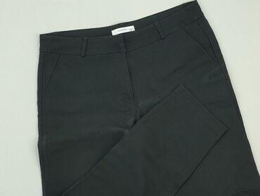 t shirty oversize czarne: Material trousers, Reserved, L (EU 40), condition - Very good