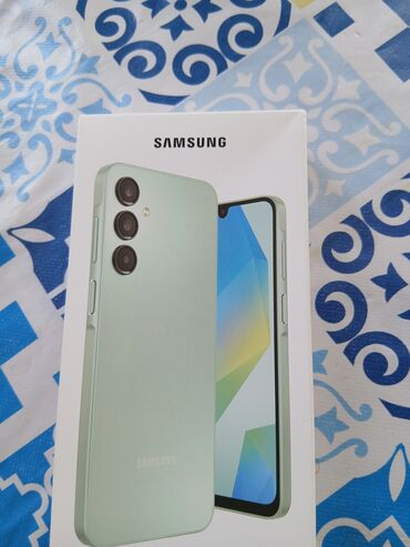Samsung: Samsung Galaxy A15, 128 GB, rəng - Yaşıl, Zəmanət, Sensor, Barmaq izi