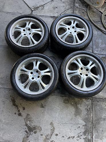 Колеса в сборе 215 / 45 / R 17, Зима, Б/у, Комплект, Легковые, Литые, отверстий - 4
