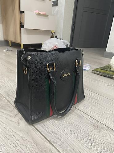 mona miss: Набор из 3 женских сумок 1) Черная tote-сумка в классическом стиле с — 1